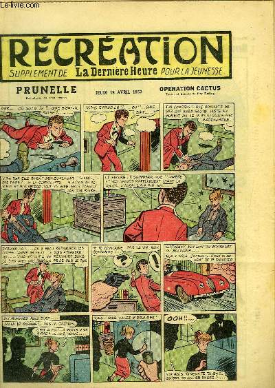 Rcration du 18 avril 1957 : Pques - La cloche embourbe (conte) - Prunelle, 