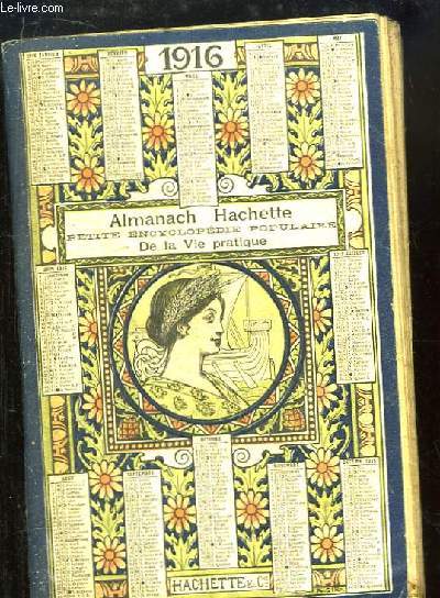 Almanach Hachette - 1916