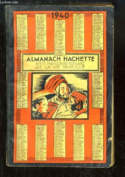 Almanach Hachette - 1940