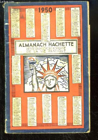 Almanach Hachette - 1950