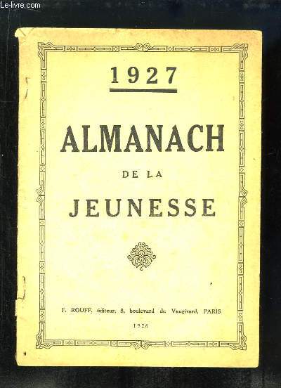 Almanach de la Jeunesse, 1927