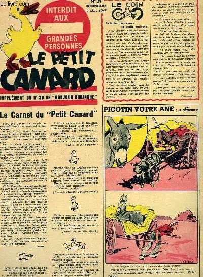 Le Petit Canard, supplment du N39 de 