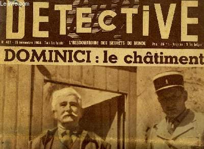 Détective N°437 : Dominici, le châtiment.