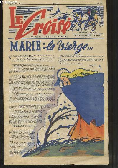 Le Crois N268 - 24me anne : Marie : la vierge - Roger PALLIER (1922 - 1935) - Les Russes Orthodoxes - Un huitime Sacrement, par Louis CHARLES ...