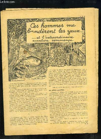 Jeunesse Magazine N42 - ?me anne : Ces hommes me bandrent les yeux - On bombarde le lac avec des poissons - Don Emilio, l'homme qui capture les chamois  la course