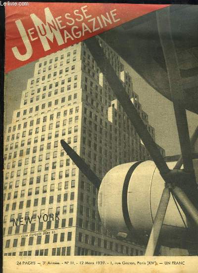 Jeunesse Magazine N11 - 3me anne : L'Exposition de New-York, par DARBLIN - Le Bristol 