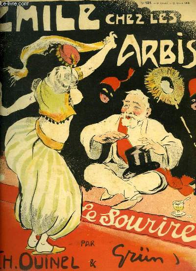 Le Sourire N181 - 5e anne : Emile chez les Arbis, par Ch. QUINEL & GRND
