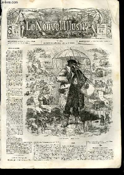Le Nouvel Illustr N135 - 1re anne : L'Et de 1866, dessin par BERTALL - L'Equitation, par STOP