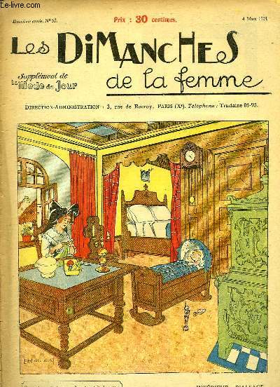 Les Dimanches de la femme N52 - 2me anne : Intrieur d'Alsace - Les coussins 