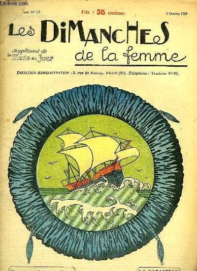 Les Dimanches de la femme N135 - 3me anne : La Caravelle - La Broderie Richelieu  Barrettes - Propos Galants ...