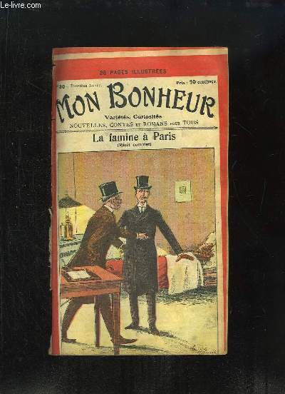 Mon Bonheur N30 - 3e anne : La Famine  Paris (Rcit Complet)