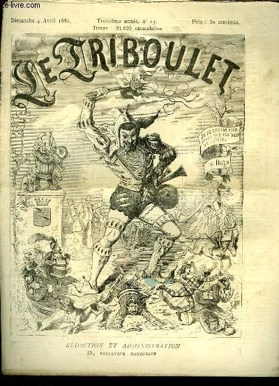 Le Triboulet N14 - 3e anne : Au Banquet du XXe Arrondissement - L'pe de Damocls -