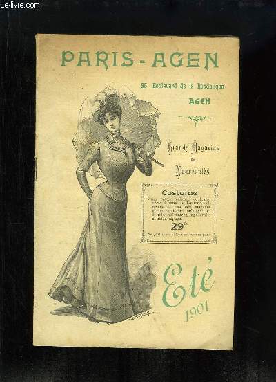 Catalogue de Costumes de l'Et 1901