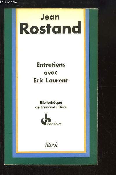 Entretiens avec Eric Laurent