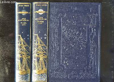 Oeuvres de Jules Verne, TOMES 1 et 2 : L'le Mystrieuse. Les voyages extraordinaires.