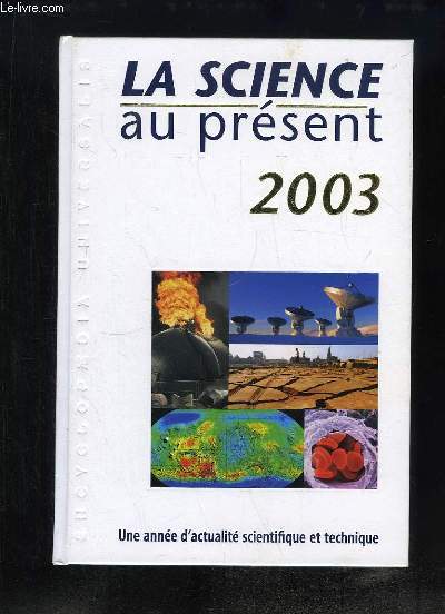 La science au prsent - 2003