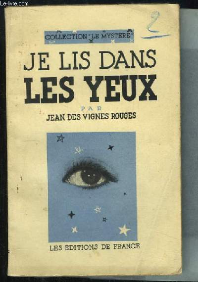 Je lis dans les Yeux.