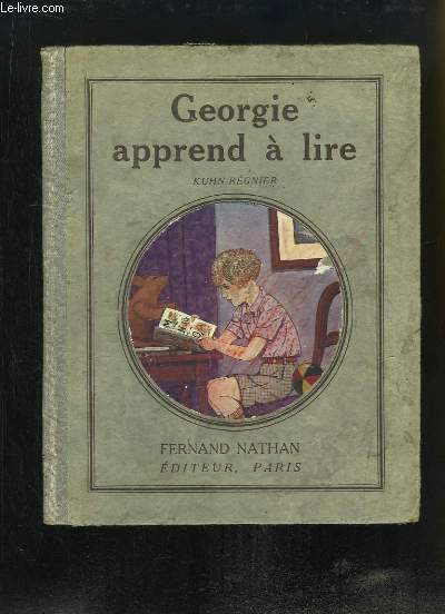 Georgie apprend  lire. Album pour les enfants.