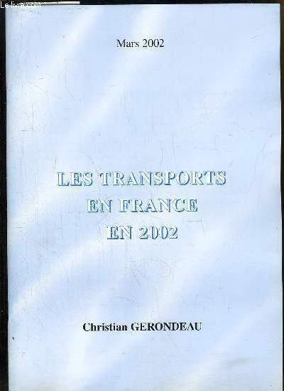 Les Transports en France en 2002