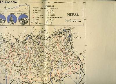 Carte du Nepal