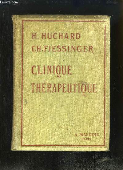 Clinique Thrapeutique du Praticien