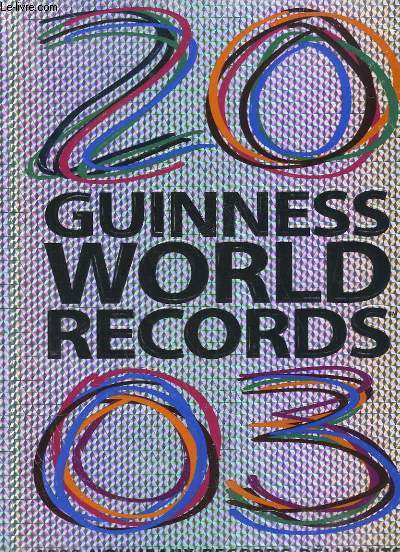 Guinness World Records 2003.