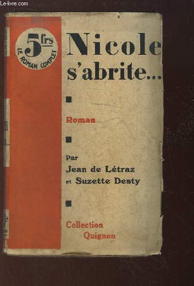 Nicole s'abrite ...