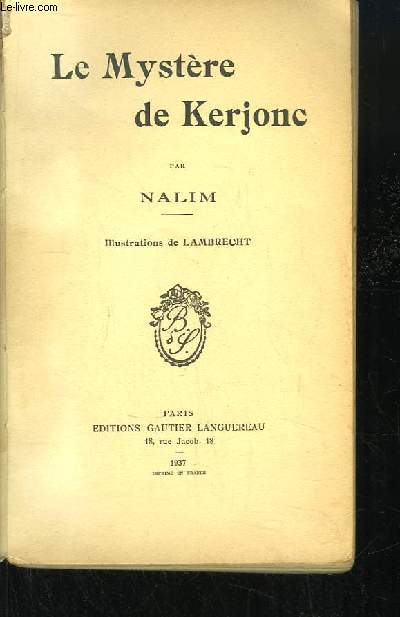 Le Mystre de Kerjonc.