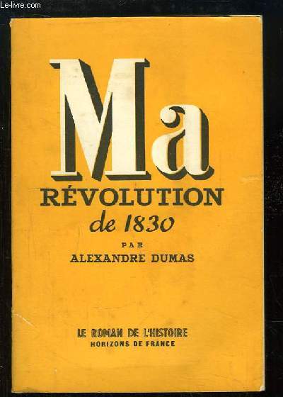 Ma Rvolution de 1830