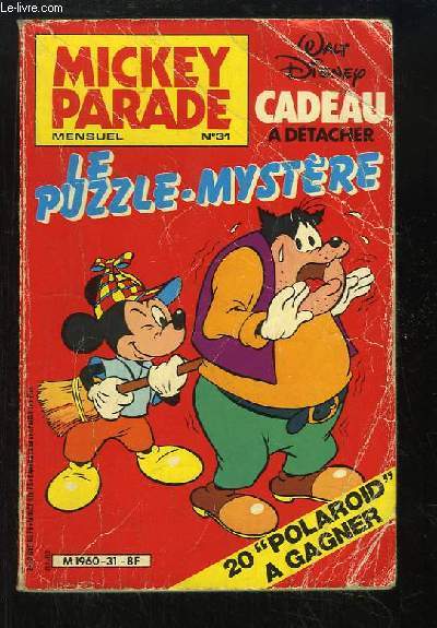 Mickey Parade N31 : Le Puzzle-Mystre
