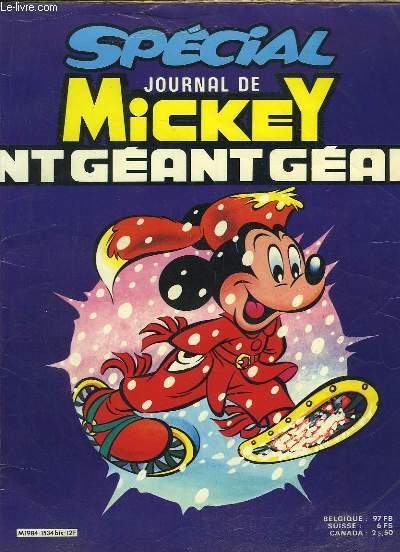 Spcial Journal de Mickey Gant N1534 bis.