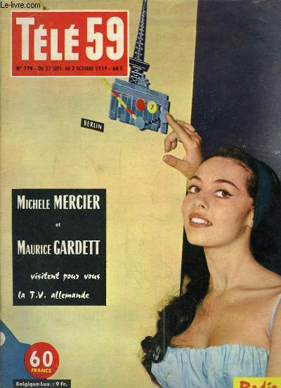 Tl 59, n779 : Michel Mercier et Maurice Gardett visitent pour vous la TV allemande