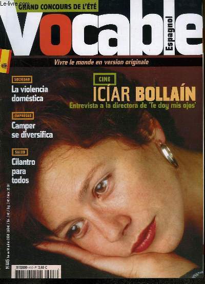 Vocable Espagnol n446 : Iciar Bollain, entrevista a la directora de 