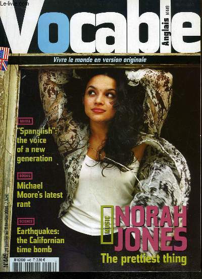 Vocable Anglais n449 : Norah Jones, the prettiest thing - 