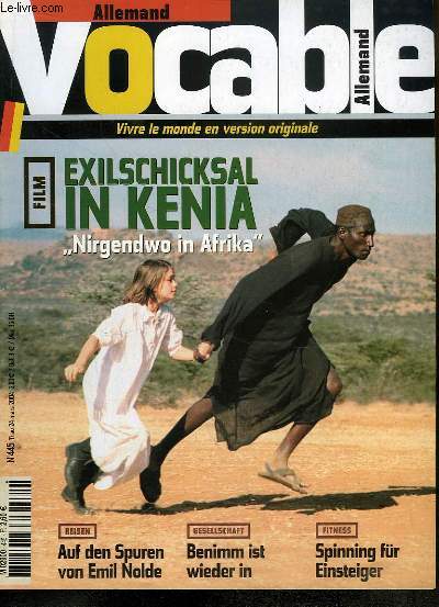 Vocable Allemand n445 : Exilschicksal in Kenia 