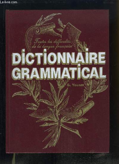 Dictionnaire Grammatical