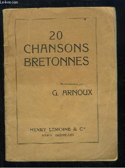20 chansons bretonnes.