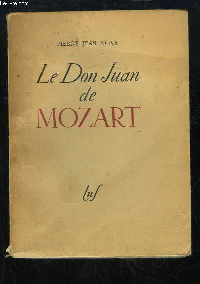 Le Don Juan de Mozart.