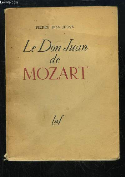 Le Don Juan de Mozart.