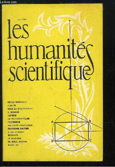 Les humanits scientifiques, N305 - 31e anne.