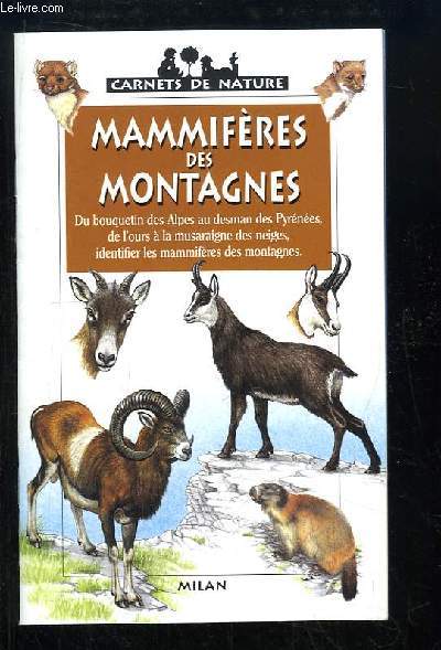 Mammifres des Montagnes.