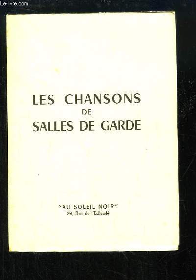 Les Chansons de Salles de garde