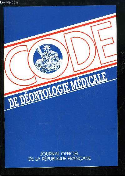 Code de Dontologie Mdicale.