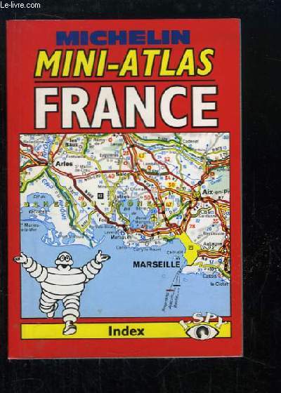 Mini-Atlas France, Michelin. Index