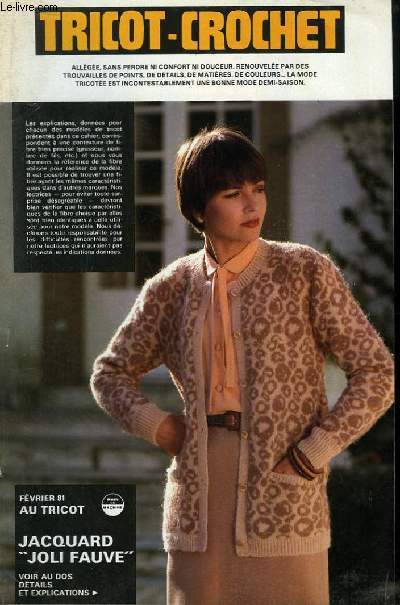 Tricot-Crochet de Fvrier 1981 : Jacquard 