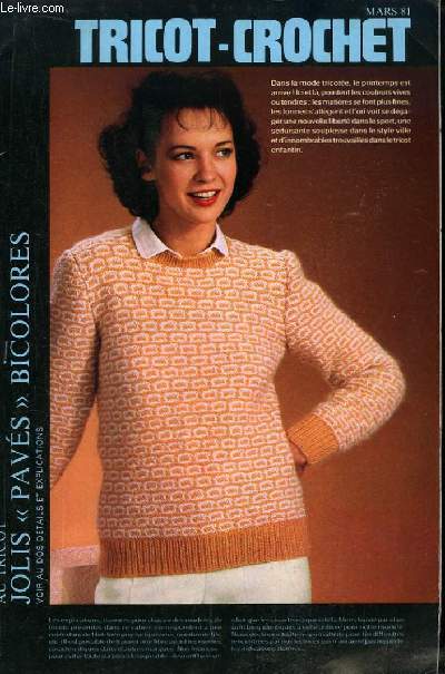 Tricot-Crochet de Mars 1981 : Jolis 