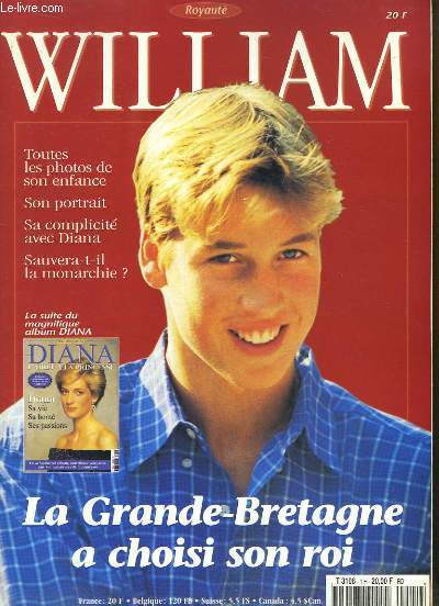 Royaut N1 : William. La Grande-Bretagne a choisi son roi.