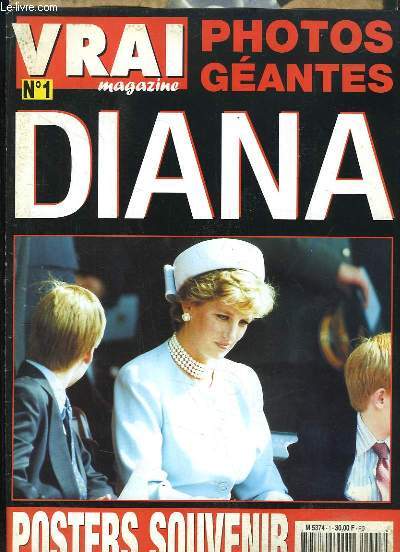 Vrai Magazine N1 : Diana ( Photos gantes).