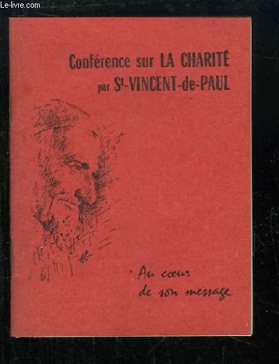 Confrence sur la Charit par St-Vincent-de-Paul