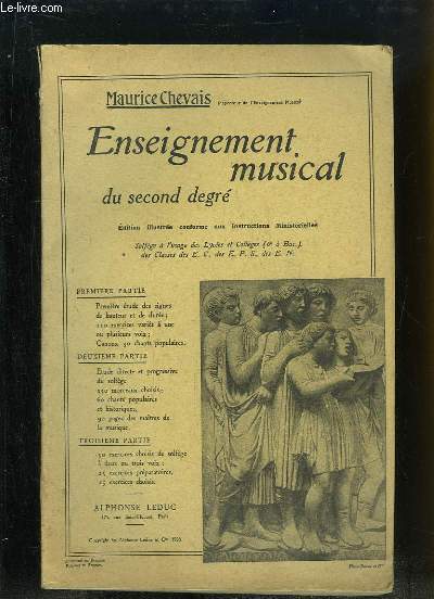 Enseignement musical du second degr.